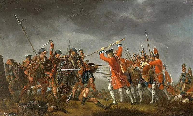 Впечатление художника о Законе о одежде 1746 года.
