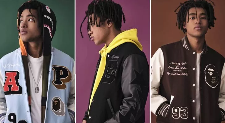 Университетские куртки от Bape.