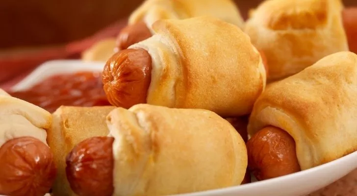 Вкусные свиньи в одеялах